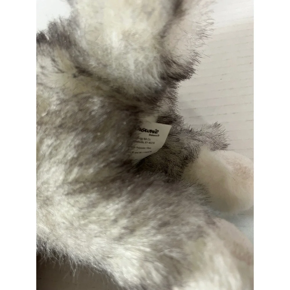 Aurora Brownie Husky Plush Toy Kids Small Grey‎ White Lying Sled Dog Puppy